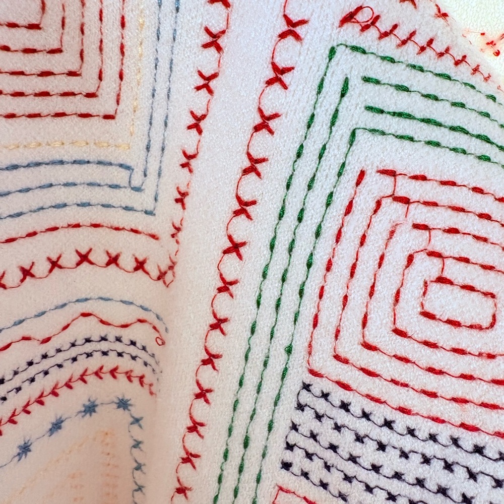 Never Fully Dressed Multicolor Patterned Cardigan - image 4